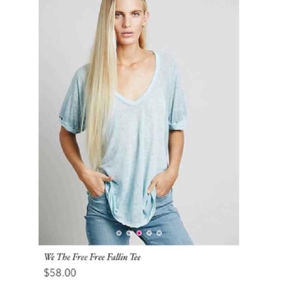 Tops | We The Free Oversized Tee | Poshmark